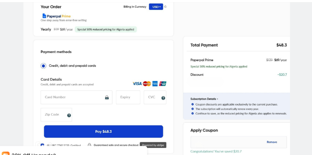 Paperpal coupon codes 2025